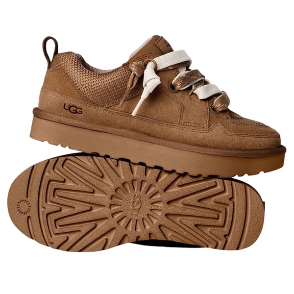UGG Womens/Ladies Lowmel Suede Platform Trainers