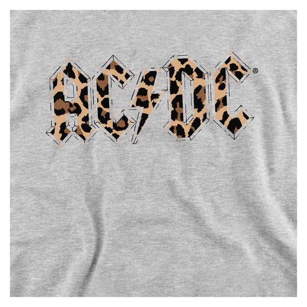 AC/DC Childrens/Kids Leopard Print Pull Over Hoodie