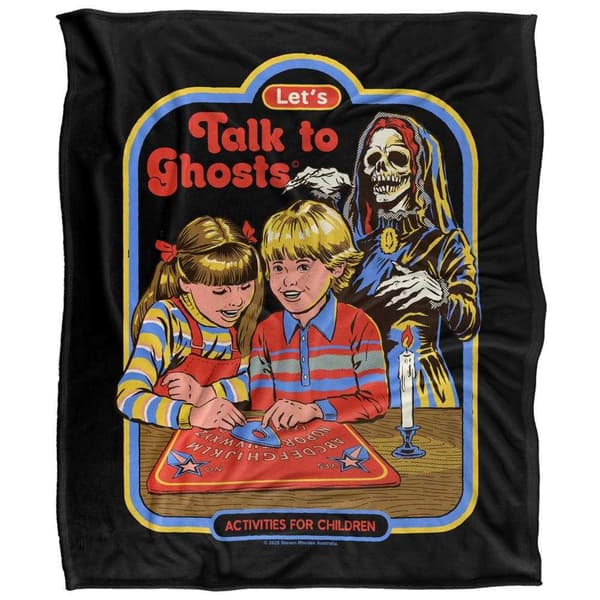 Steven Rhodes Let´s Talk To Ghosts Soft Touch Blanket