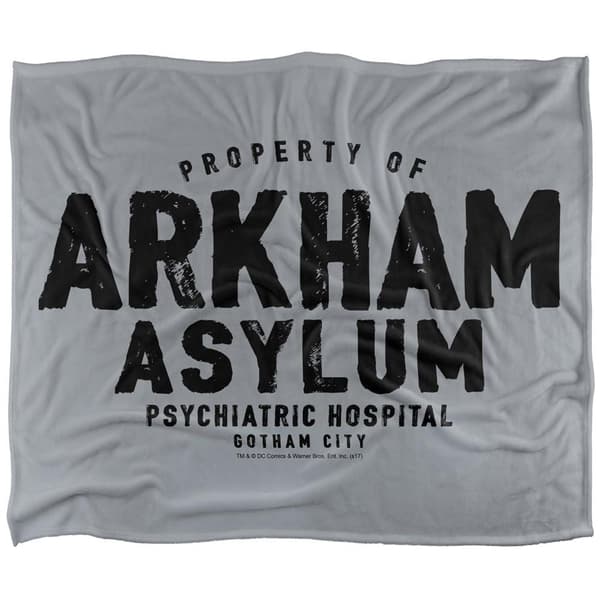 Batman Arkham Asylum Blanket