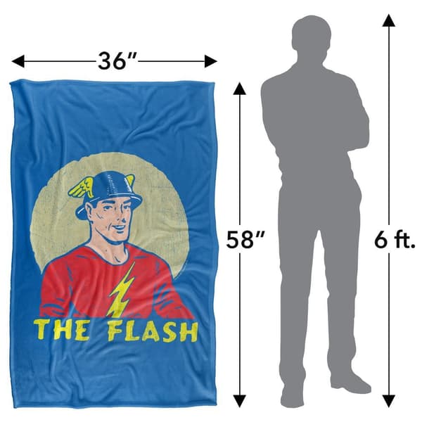 The Flash Pehmeä Pyöreä Peitto