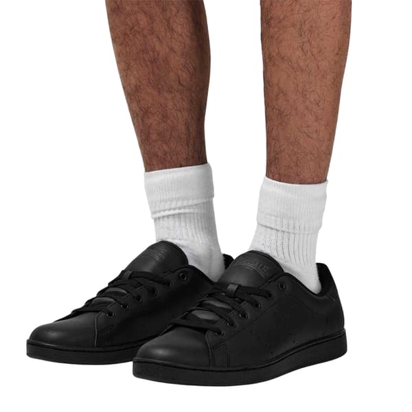 Lonsdale Mens Leather Flat Trainers