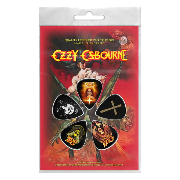 Ozzy Osbourne The Ultimate Sin Plektrum (5-pack)