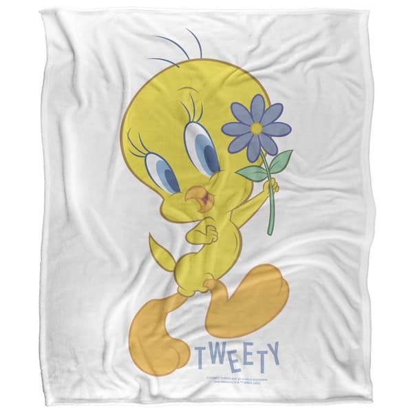 Looney Tunes Tweety Blomfilt