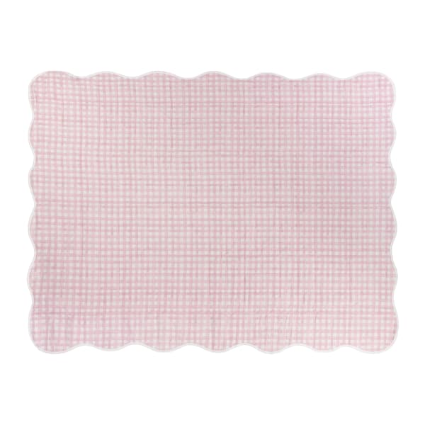 Furn Quilted Scalloped Bedspread