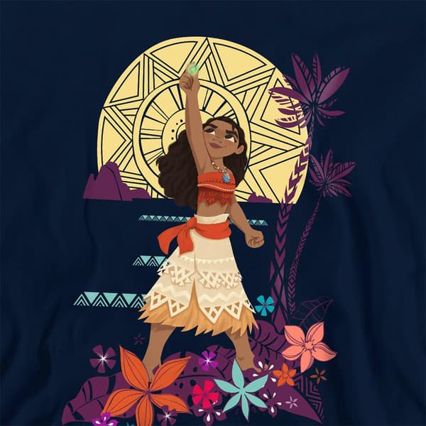 Moana Lasten Sydän Auringonlasku Huppari