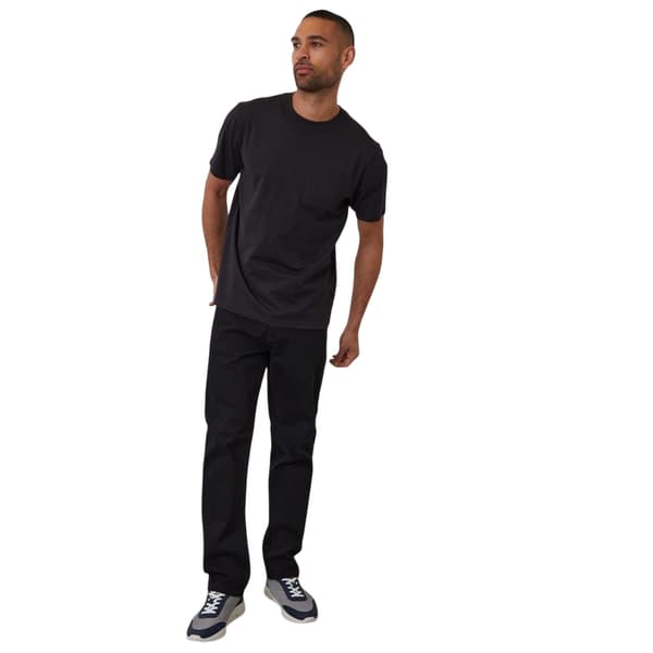 Threadbare Herr T-shirt med bröstficka, normal passform
