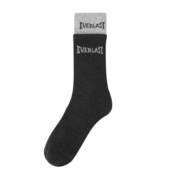 Everlast Ribbade Crewstrumpor för män (2-pack)