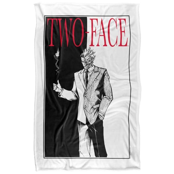 Batman Two Face Soft Touch Blanket