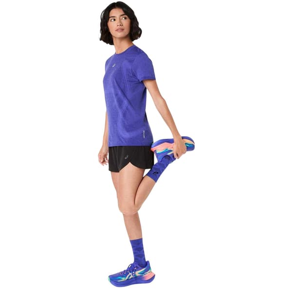 Asics Dam/Kvinnor Logo Split Hem Löparshorts