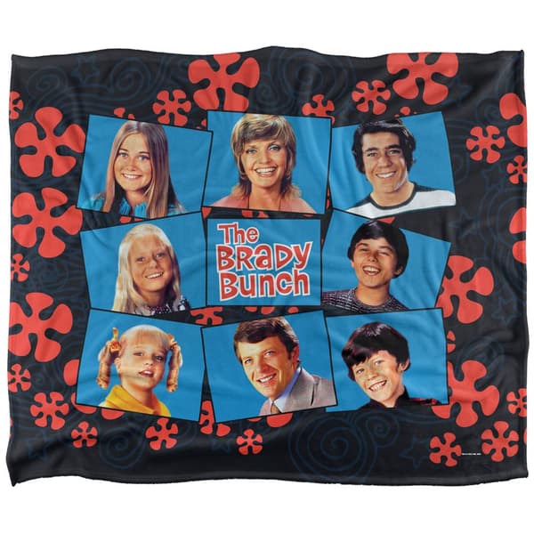 The Brady Bunch Silky Squares Supersoft -peitto