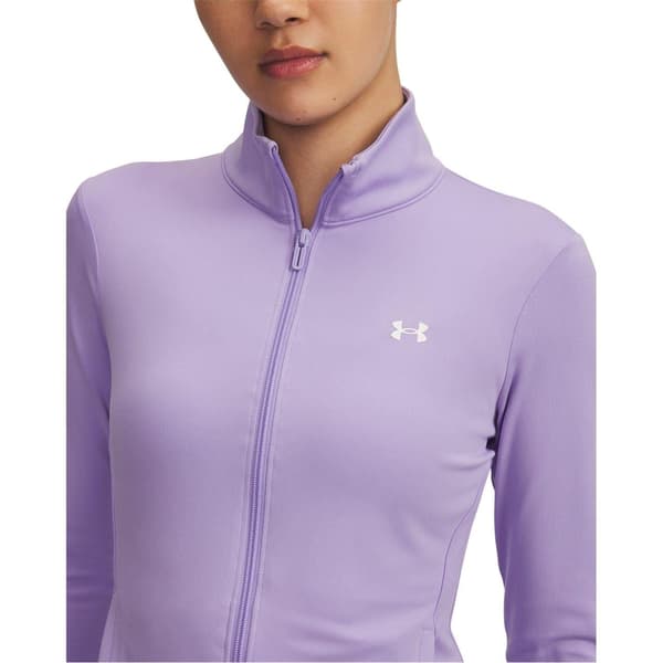 Under Armour Womens/Ladies Motion EMEA Solid Ribbed Cuff Slim Track Jacket