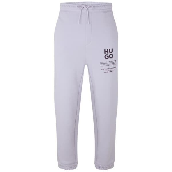 Hugo Herr Dapurlonga Logo Joggingbyxor med avslappnad passform