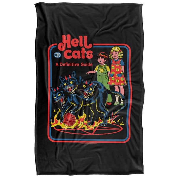 Steven Rhodes Hell Cats Soft Touch Blanket