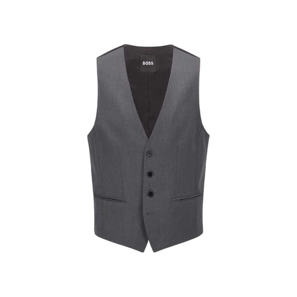 Boss Mens Plain Waistcoat