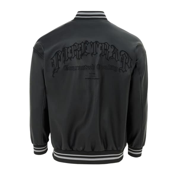 Firetrap Mens Logo Baseball Varsity Jacket