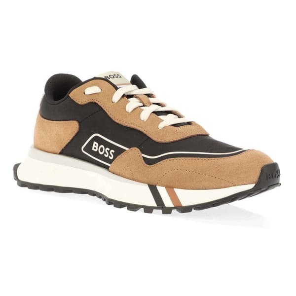 Boss Mens Jonah Run Suede Trainers