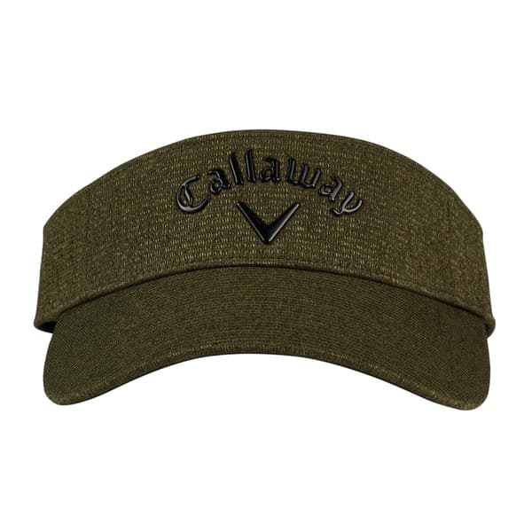 Callaway Mens Metallic Performance Logo Visor Cap