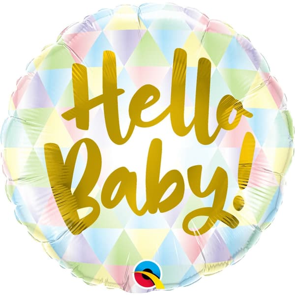 Qualatex Hello Baby! Folioilmapallo