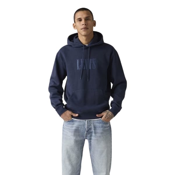 Levis Mens Logo Polycotton Hoodie