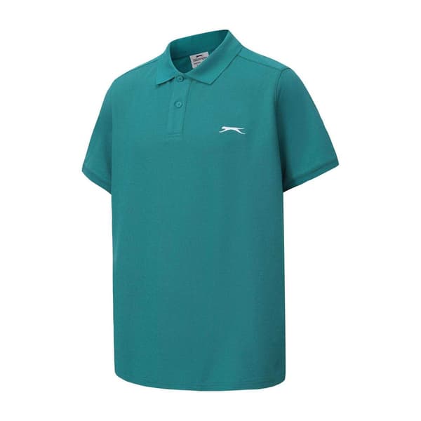 Slazenger Herr Broderad Logotyp Pikétröja