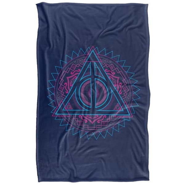 Harry Potter Deathly Hallows Tech Blanket