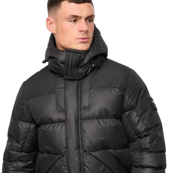 Crosshatch Herr Quiltad Jacka i Polyester
