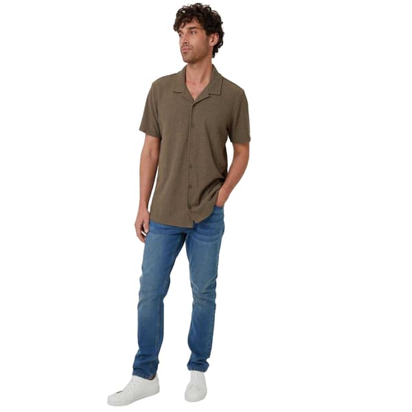 Threadbare Mens Selkirk Relaxed Fit Shirt