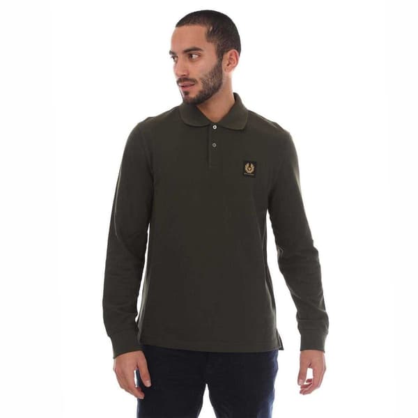 Belstaff Långärmad Pikétröja för Herr