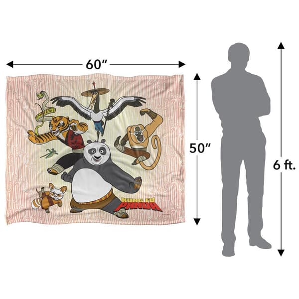 Kung Fu Panda Silky Soft Touch Blanket