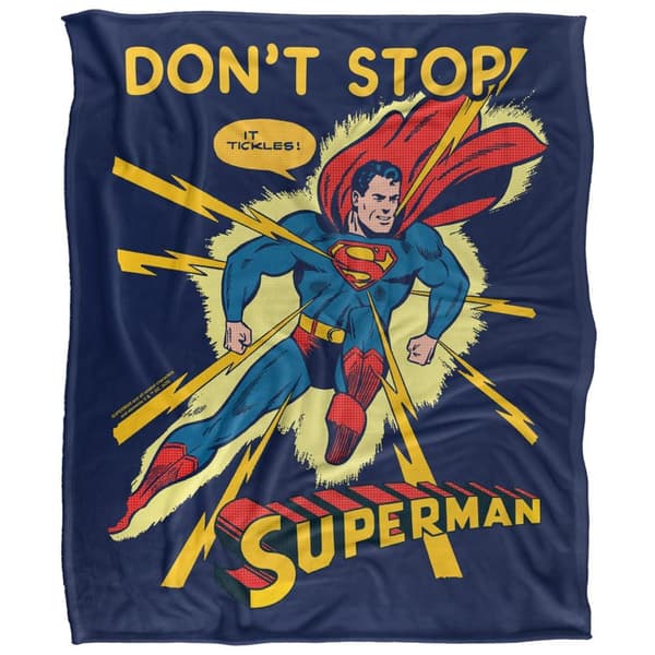Superman It Tickles Blanket