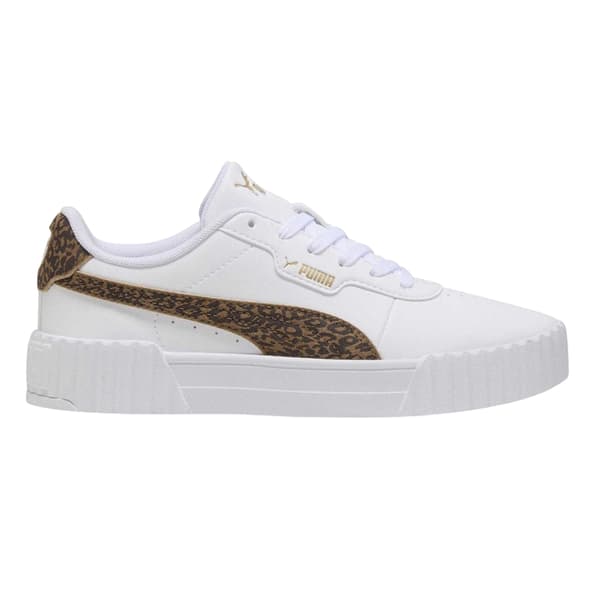 Puma Dam Carina 3.0 Leopardmönstrade Platåskor