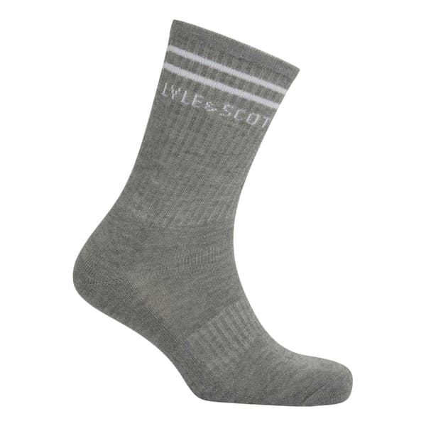 Lyle & Scott Herrstrumpor med text (3-pack)