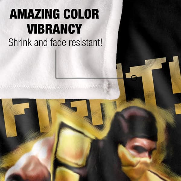 Mortal Kombat Scorpion Klassic Fight! Blanket