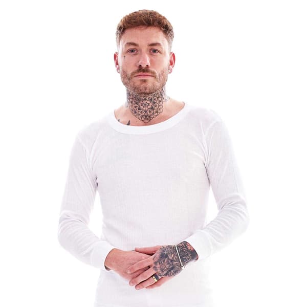 Keanu Långärmad Termisk T-shirt för Herr (3-pack)