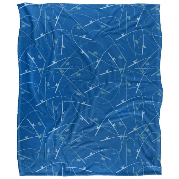 JQ Licensing Silky Patterned Fishing Supersoft Peitto