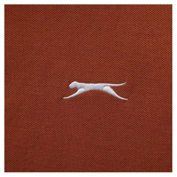 Slazenger Herr Broderad Logotyp Pikétröja