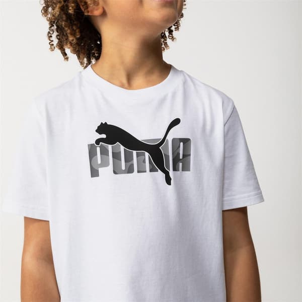 Puma Lasten Essentials Lab Logo T-paita