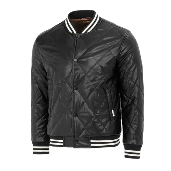 Firetrap Mens Snap Bomber Jacket