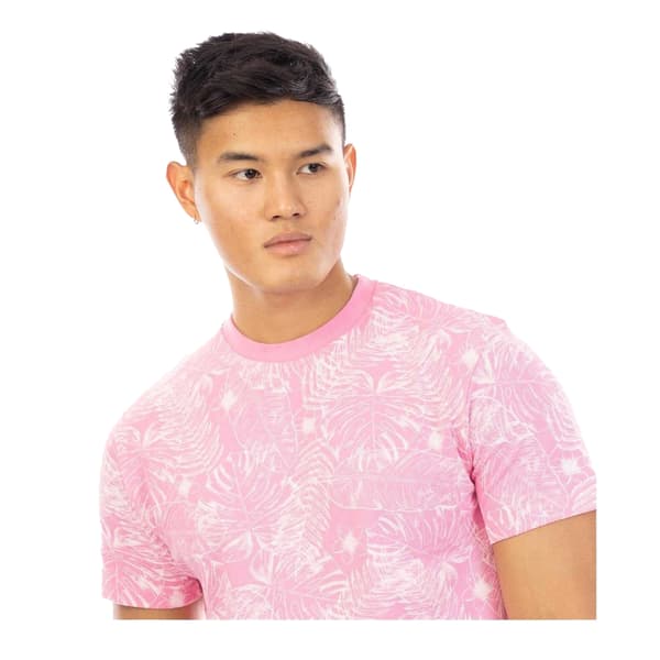 Peter Werth Herr T-shirt med Madders lövtryck