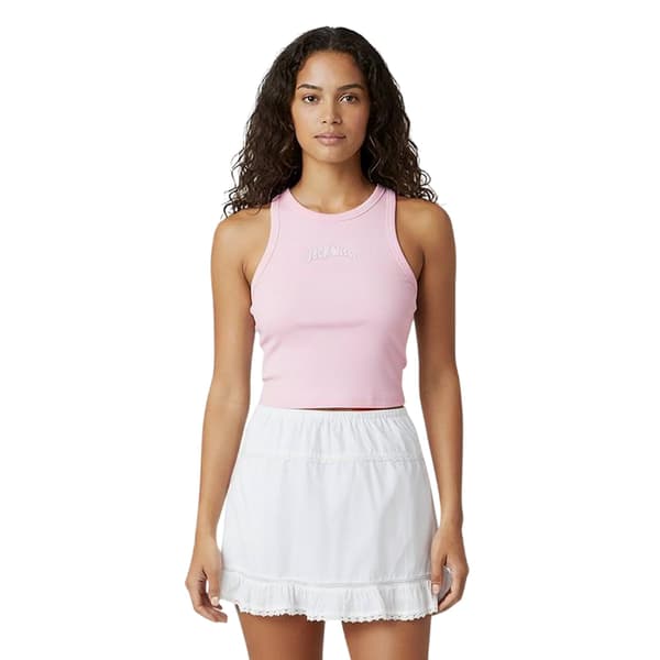 Jack Wills Dam/Kvinnor Croppad Linne