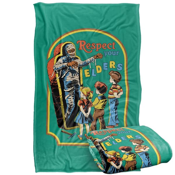 Steven Rhodes Respect Your Elders Soft Touch Blanket