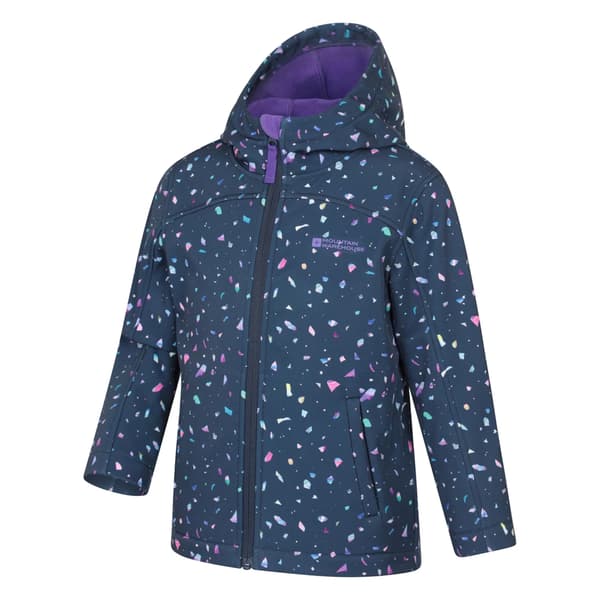 Mountain Warehouse Lasten Exodus Flecked Softshell-takki