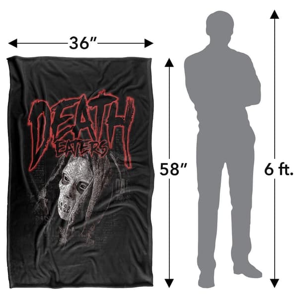 Harry Potter Death Eater Face Soft Touch Blanket