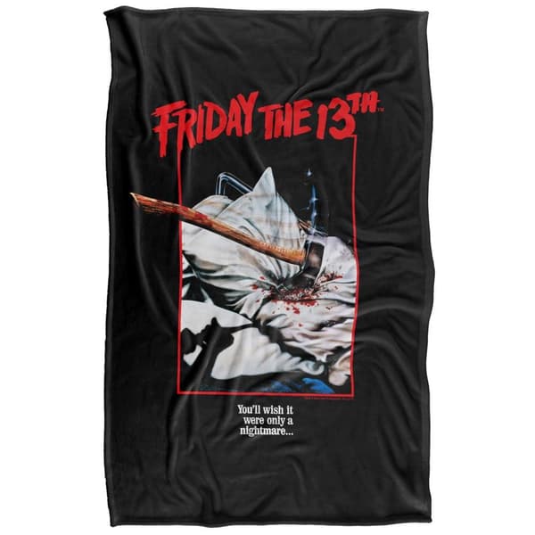 Friday The 13th Axe Soft Touch Blanket