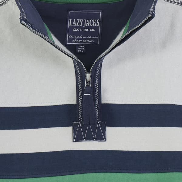 Lazy Jacks Mens Quarter Zip Sweatshirt