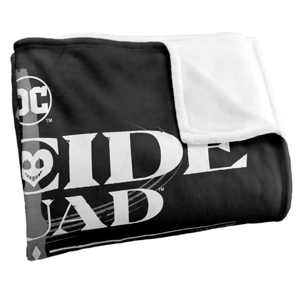 Suicide Squad Isekai Squad Soft Touch Logo Blanket