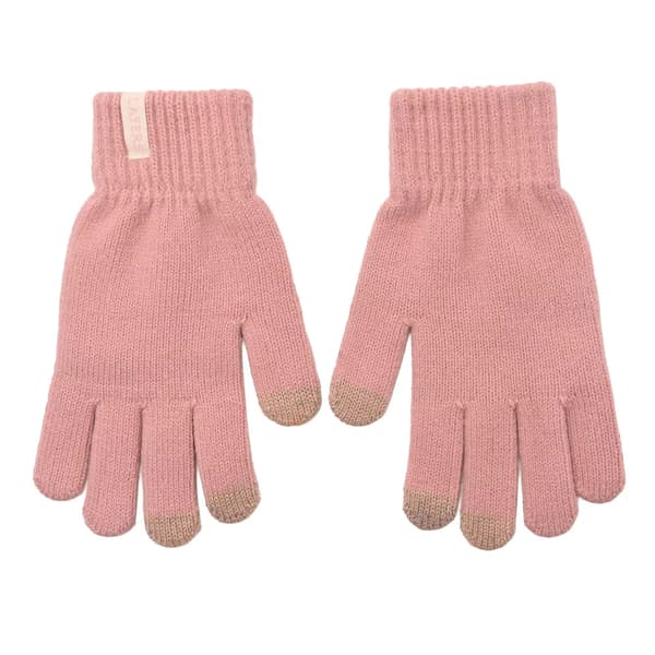Sophia Layers Mysig Stickad Mössa & Handske Presentförpackning - Blush Pink