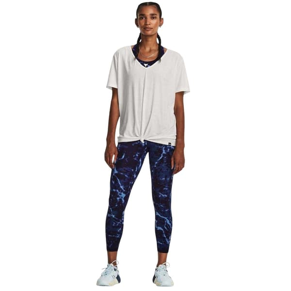Under Armour Dam Project Rock Marble Compression 7/8 Leggings