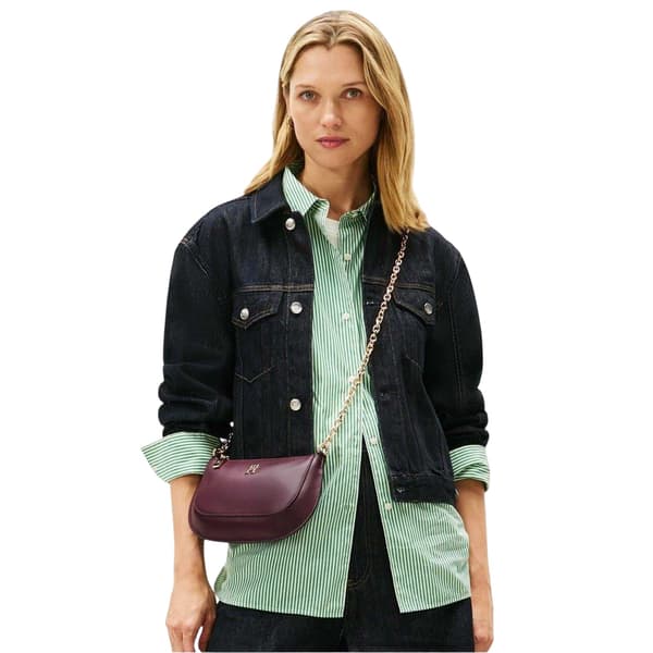 Tommy Hilfiger Crescent Shaped Chain Strap Crossbody Bag